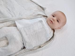 GUNAMUNA günamüna Unisex Baby, Toddler Wearable Blanket, Sleeping Bag Bamboo Rayon, Sleep Sack with Diaper Zipper, 2.6 TOG - Image 6